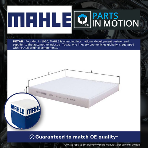 Pollen cabin filter fits - /,