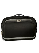 Vtg Antler Black Hold-all