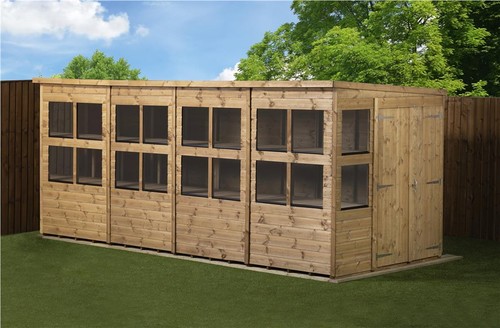 Empire pent potting - pent, shed