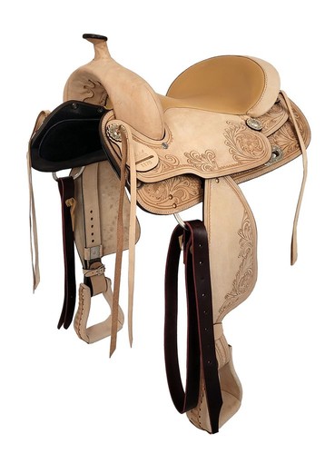 Treeless western saddle - , dakota