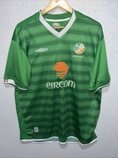 2003-04 Ireland Home Umbro (XL) Shirt Jersey Trikot Maillot Maglia Camiseta