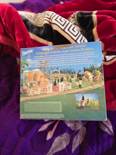 Barbie horse riding - horse, stable
