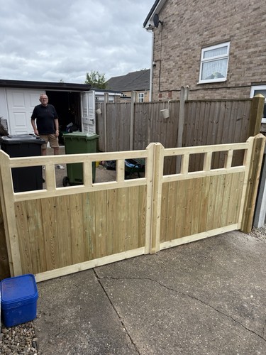 Pressure treated tanalised - treated,