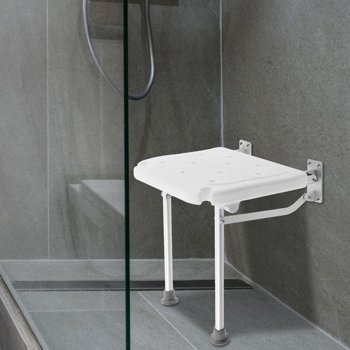 Folding shower seat - folding,