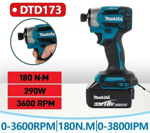 Makita dtd173 cordless impact - dtd173,