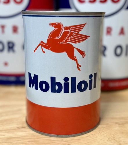 Vintage nos mobil mobiloil - nos,