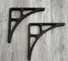 2 x Plastic Shelf Brackets -