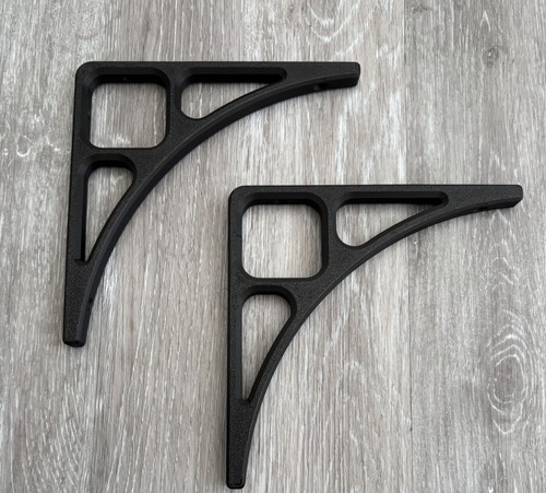 Plastic shelf brackets - x,