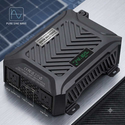 3000w 12v 24v - sine, wave