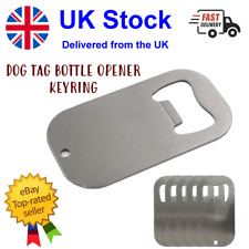 Stainless Steel Dog Tag Bottle