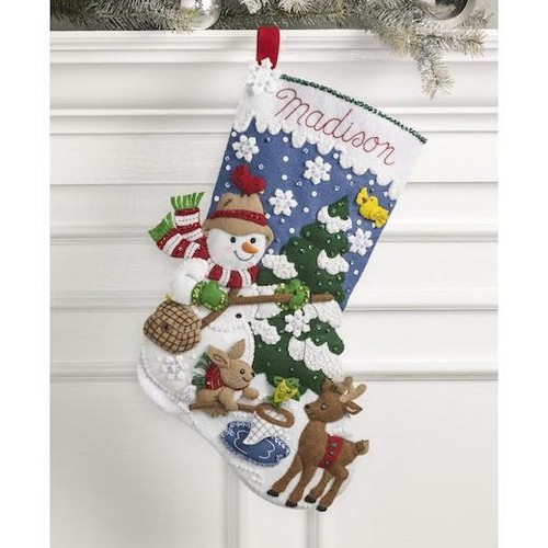 Bucilla felt christmas - felt,