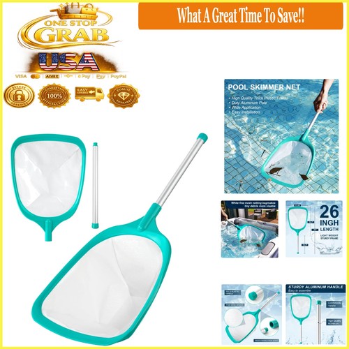 Pool skier net with aluminum - pool,