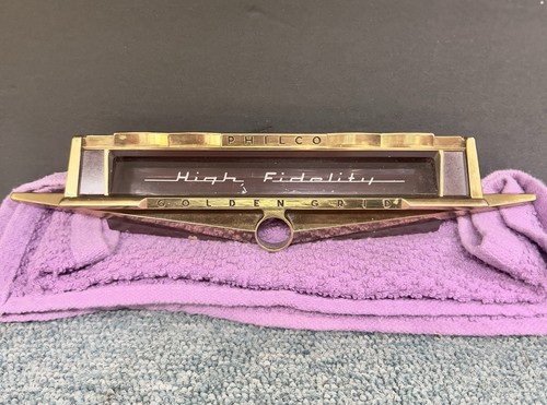 Antique philco golden grid - antique,