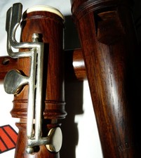 Moeck Meister Rosewood (Rottenburgh Predecessor) Tenor Recorder 2 Keys, Dop