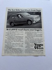 Original Vintage 1985 Yugo