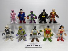 x10 Imaginext Marvel Dc Etc. Superhero Figures Job Lot Bundle - 925