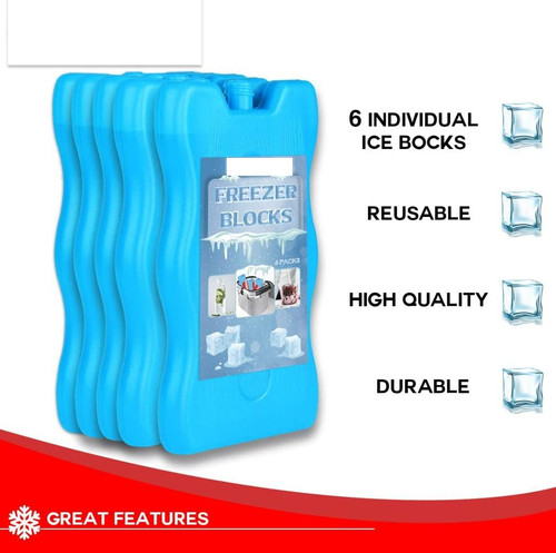 Freezer ice reusable - ice, cooler