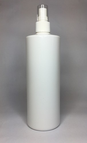 500ml white cylindrical pet - white,