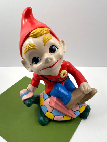Vintage lawn ornament elf - vintage,