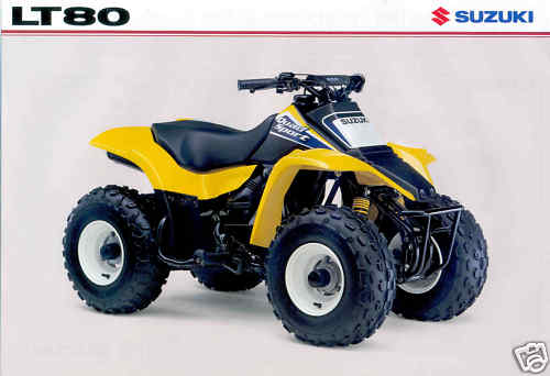 Suzuki brochure lt80 minibike - suzuki,