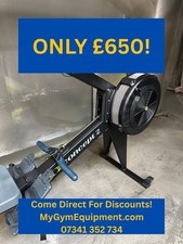 Concept 2 Model E PM5 Black Indoor Rowing Machine! Good Condition, LOW USE