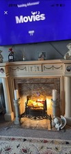Wooden Fireplace With Surround
