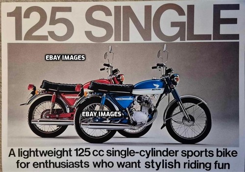 Honda cb125s sales advert - sales,