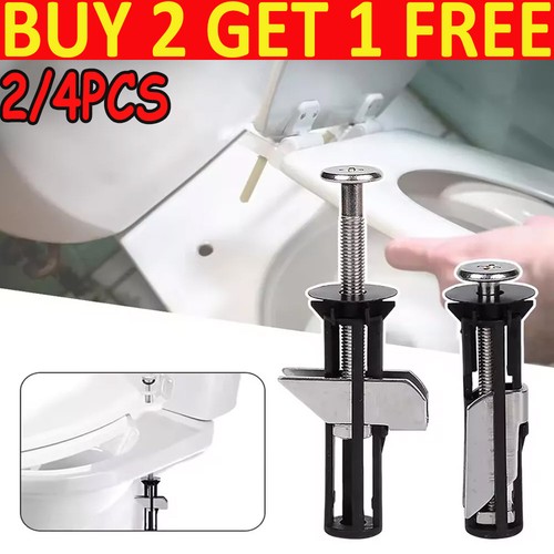 Pack toilet seat hinges - 2/4,