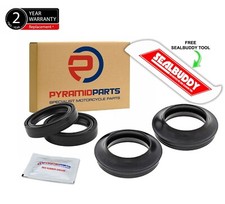  Fork Oil Seals Dust Seals +