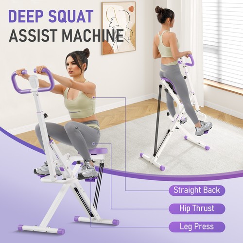 Squat rowing machine - rowing,
