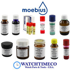 Moebius Oils / Lubricants / Greases for Watches & Clocks Repair