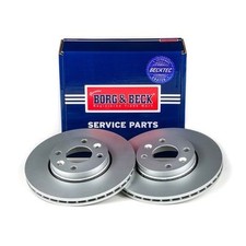 2x Front Vented Brake Discs