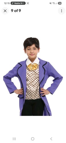 Willy wonka costume for - willy,