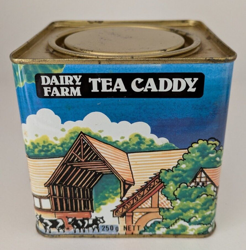 Dairy farm tea caddy 250g - dairy, size