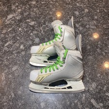 Bauer Supreme One.6 Limited Edition White Ice Hockey Skates Size 4D