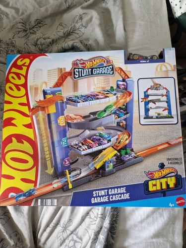 Hot wheels city stunt garage - hot,