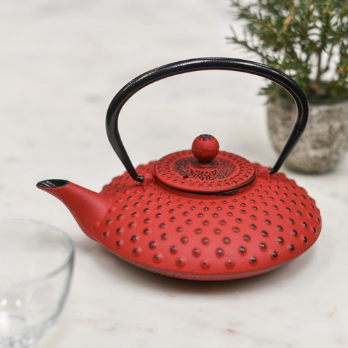 Red black cast iron - black,
