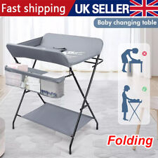 Folding Baby Changing Unit Table Station Changer Bed Storage Nursery Care Table