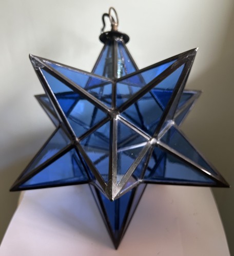 Vintage moravian star hand - moravian,