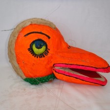 Vintage Puppet Head Papier