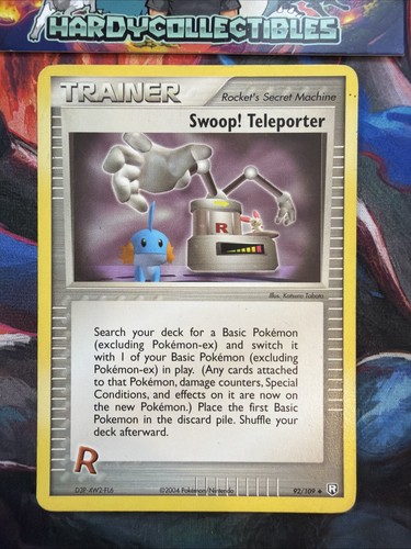 Pokemon tcg swoop teleporter - pokemon,