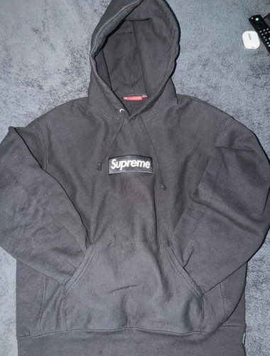 Supreme box logo hoodie fw24 - logo,