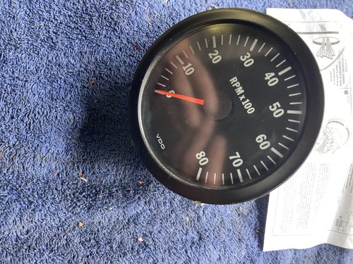 Vdo cockpit vision tachometer - vision,