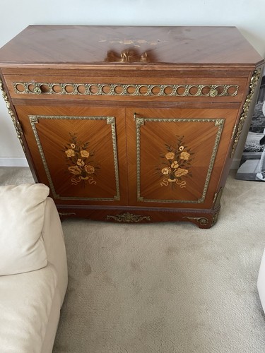 Vintage french style marquetry - french,
