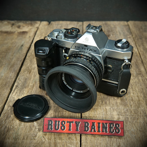 Pentax retro 35mm camera - pentax, &