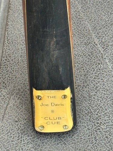 The joe davis match cue - the,