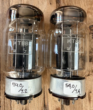 Matched pair GEC 1959 KT88