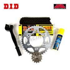 DID JT Recommended Chain & Sprocket Kit fits Yamaha RD80MX 1981-1983 + Fit Kit