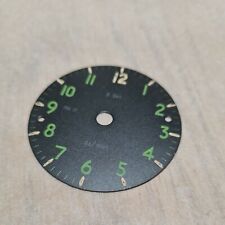 8 Day Aircraft Clock Dial New Old Stock MK2 6A 1699 RAF Clock Dial