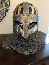 Viking Chainmail Helmet
